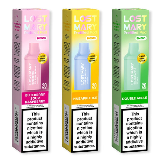 Lost Mary BM600 Prefilled Vape Pods